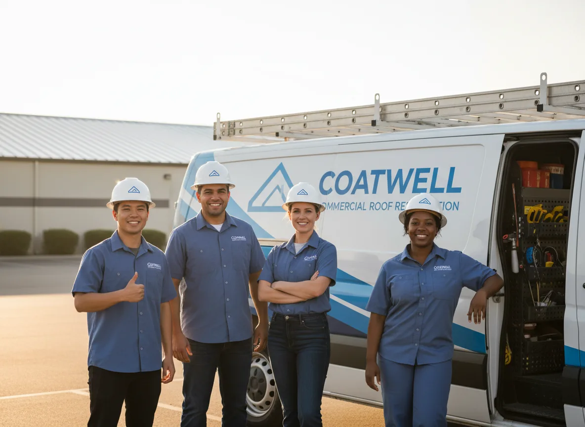 Commercial roof coating company in Swedesburg, IA